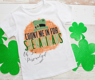 Count Me In For Shenanigans Shirt - Boy St. Patrick's Day Shirt - Cute St. Patrick's Day Shirts For Boys