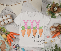 Girl Easter Shirt - Girl Easter Outfit - Easter Girl Shirt - Girl Easter Bunny Shirt - Toddler Easter - Custom Girl Shirt - Cute Girl Shirt