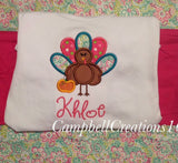 Thanksgiving Turkey Shirt - thanksgiving Day Shirt - Turkey Shirt - Girl Turkey Shirt - Thanksgiving Shirt for girls - Girl Thanksgiving top