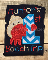 First beach trip shirt - First beach trip - first beach shirt for girls - first beach trip for boys