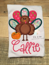 Thanksgiving Turkey Shirt - thanksgiving Day Shirt - Turkey Shirt - Girl Turkey Shirt - Thanksgiving Shirt for girls - Girl Thanksgiving top