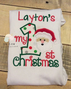 My first Christmas shirt - My first Christmas bodysuit - my first Christmas