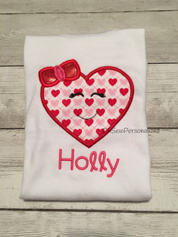 Valentine Shirts for Girl - Girl Valentines Day Shirt - Valentine's Day Shirt - Heart Shirt For Girls - Girl Heart Shirt - Heart Valentine