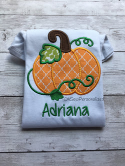 Fall Shirts For Girls - Pumpkin Fall Shirts For Girls - Pumpkin Shirt - Girl fall shirts