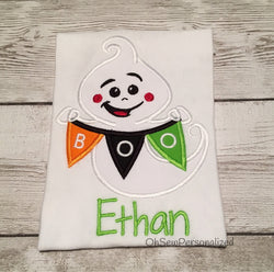 Ghost Halloween Shirt For Boys - Halloween Shirt For Boys - Boy Halloween Shirt - Boo Halloween Boy Shirt - Ghost Shirt For Boys