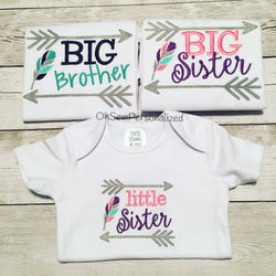 Sibling Shirt Sets - Brother Sister Shirts - Sister Shirts - Brother Shirts - Sister Brother Shirt - Big Sister Shirt - Big Brother Shirt