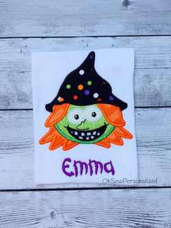 Witch Girl Shirt - Halloween Girl Shirt - Halloween Shirt - Halloween Toddler Shirt - Witch Toddler Shirt - Witch Shirt - Witch Halloween