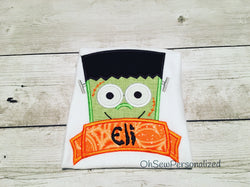 Frankenstein Boy Shirt - Halloween Shirts For Boys - Boy Halloween Shirt - Frankenstein Shirt