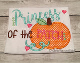 Princess Of The Patch Shirt - Girl Fall Shirt - Fall Shirts For Girls - Pumpkin Patch Shirt - Fall Outfit For Girls