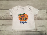 My first halloween shirt - my first halloween bodysuit - halloween shirt - pumpkin shirt - babys first halloween