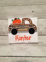 Fall Shirts For Boys - Boy Fall Shirts - Fall Pumpkin Truck Shirt - Pumpkin Truck Shirt For Boys - Thanksgiving Shirt For Boys