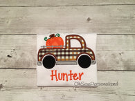 Fall Shirts For Boys - Boy Fall Shirts - Fall Pumpkin Truck Shirt - Pumpkin Truck Shirt For Boys - Thanksgiving Shirt For Boys