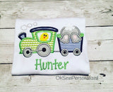 Easter Shirts For Boys - Boy Easter Shirt - Easter Train Shirt - Easter - Train - Easter Bunny Train