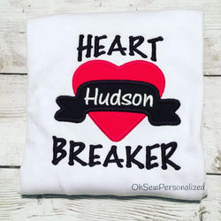 Heart Breaker Shirt - Valentine heart breaker shirt - Valentine's Day shirt for boys - heartbreaker shirt