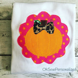 Fall Shirts For Girls - Girl Fall Shirts - Girly Pumpkin - Pumpkin Shirt - Pumpkin Shirts For Girls - Pumpkin - Pumpkin Outfit