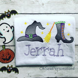 Halloween Girl Shirt - Witch Shirt - Girl Witch Shirt - Girl Halloween Shirt - Halloween Shirts For Girls - Witch - Halloween