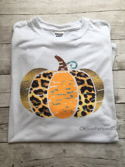 Cheetah print pumpkin - cheetah - fall shirt - Pumpkin Shirt For Women - Fall Shirts - Cheetah Pumpkin - Thanksgiving Shirt