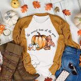 Fall Shirt - Fall Shirts For Women - Pumpkin Shirt - Pumpkin Shirt For Women - Coziest Time Of The Year - Fall - Pumpkin - Pumpkin Spice