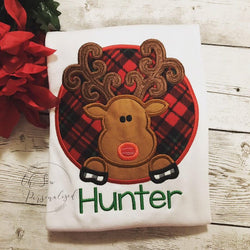 Reindeer Christmas Shirt - Reindeer Shirt - Christmas Boy Shirt - Boy Christmas Shirt - Reindeer - Christmas Shirt