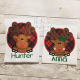 Reindeer Christmas Shirt - Reindeer Shirt - Christmas Boy Shirt - Boy Christmas Shirt - Reindeer - Christmas Shirt