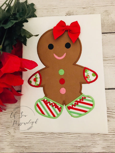 Gingerbread Girl Shirt - Gingerbread Girl - Gingerbread Man - Christmas Shirt For Girls - Girls Christmas Shirt - Christmas