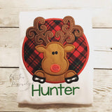 Reindeer Christmas Shirt - Reindeer Shirt - Christmas Boy Shirt - Boy Christmas Shirt - Reindeer - Christmas Shirt