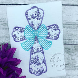 Cross Shirt - Girly Cross Shirt - Floral Cross - Girl Cross Shirt - Easter Shirts For Girls - Girl Easter Shirt - Christian Girl Shirt