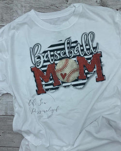 Baseball Mom Shirt - Baseball Shirt - Red Baseball Mom - Mom Shirt - Baseball - Mom - Red