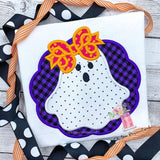 Halloween Shirts For Girls - Ghost Shirt - Girly Ghost - Ghost - Halloween - Trick Or Treat - Girl Halloween Shirt - Girl Ghost Shirt