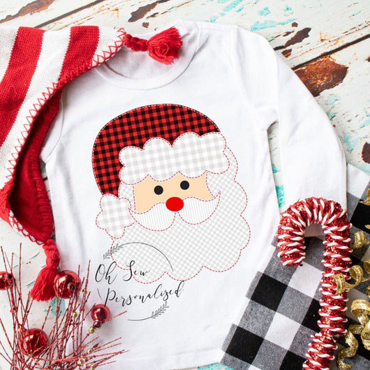 Santa Christmas Shirt - Boy Christmas Shirt - Girl Christmas Shirt - Santa - Christmas - Boy Santa Shirt - Girl Santa Shirt