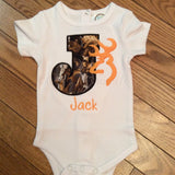 Camouflage Bodysuit - Baby Boy Camo Shirt - Baby Girl Camo Shirt - Deer Shirt For Boys - Deer Shirt For Girls