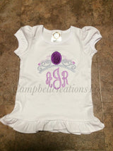 Princess Sofia Inspired Shirt / Princess Tiara Shirt / Princess Monogrammed Shirt / Amulet princess Shirt / Sofia Birthday Shirt