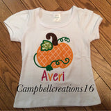 Fall Shirts For Girls - Pumpkin Fall Shirts For Girls - Pumpkin Shirt - Girl fall shirts