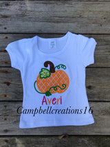 Fall Shirts For Girls - Pumpkin Fall Shirts For Girls - Pumpkin Shirt - Girl fall shirts