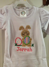 Easter Bunny Shirt / Easter Shirt / Girl Easter Shirt / Toddler Girl Easter Shirt / Infant Girl Easter Shirt / Rabbit Shirt / Bunny Shirt