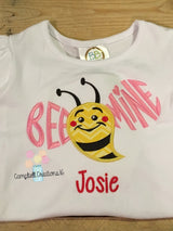 Bee Mine Shirt - Bee Mine Valentine Shirt - Children Valentine's Day Shirts - Valentine's Day Shirt For Boys - Valentin'e Day Shirt For Girl